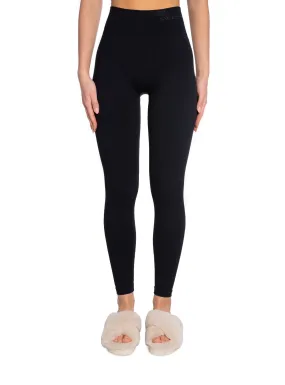 SWEDISH STOCKINGS LEGGINGS TYRA RIB BLACK